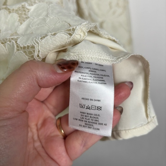 Mare Mare x Anthropologie Sheer Lace Blouse size XS - Picture 7 of 16
